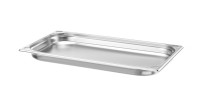 GN posuda 1/1 od nehrđajućeg čelika AISI 304, 0,8 mm, visina 40 mm