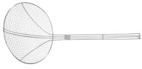 Grabilica za pržene krumpiriće, Ø 240 mm
