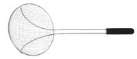 Duboka grabilica za pržene krumpiriće, Ø 260 mm