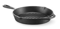 Grill tava od lijevanog željeza s dva izljeva