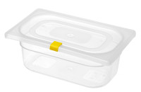 Kopče za HACCP spremnike, žute, set 12 komada