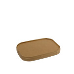 KRAFT POKLOPAC ZA PRAVOKUTNE POSUDE ZA SALATU 500/750/1000 ML