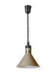 Lampa za zagrijavanje konusna – bež