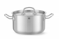 Lonac za pirjanje srednje dubine s poklopcem 3,5 L, Ø 200 mm