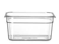 Prozirna SAN GN posuda 1/2, 9 L, visina 150 mm