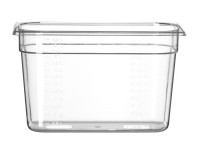 Prozirna SAN GN posuda 1/3, 7,1 L, visina 200 mm
