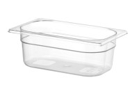 Prozirna SAN GN posuda 1/4, 2,6 L, visina 100 mm
