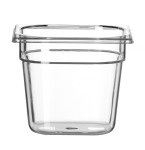 Prozirna SAN GN posuda 1/6, 2,3 L, visina 150 mm