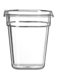 Prozirna SAN GN posuda 1/6, 2,8 L, visina 200 mm