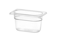 Prozirna SAN GN posuda 1/9, 0,9 L, visina 100 mm