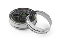 Okrugli rezači za tijesto s nazubljenim rubom, Ø18–108 mm, set 14 koma