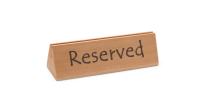 Tablica za stol reserved