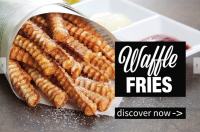 AKCIJA! Waffle Fries i Bubble vafli koncept, sve za vafle!
