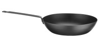 Wok od ugljičnog čelika s čeličnom drškom Ø304 mm