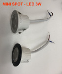 LED MINISPOT ugradbena rasvjeta 3W 4000K IP54