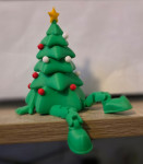 3D print figurica božićnog drvca s nogama