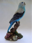 PAPAGAJ - FIGURA PLAVA TIGIRCA  20 cm !!