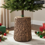 Stalak za božićno drvce u obliku debla Promjer 31,5 x 40 cm - Promjer