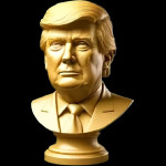 Statua Donalda Trumpa