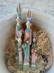 Uskrs figurice Mr i Mrs Bunny