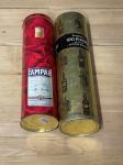 2 limene kutije - Campari i Seagram’s 100 Pipers Scotch Whiskey
