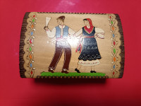 Bugarska drvena kutija za nakit!