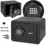 Digitalni PIN elektronski sef za denar 230mm črn
