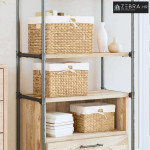 Košare za pohranu 3 pcs Prirodna 35 x 30 x 25 cm Zumbul - 35 x 30 x 25