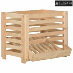 Kutija za krumpire 60 x 40 x 50 cm od masivne borovine - 60 x 40 x 50