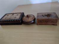 Kutije za nakit - rezbareno drvo