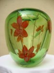 Millefiori glass vase - Murano stara vaza sa cvjetićima