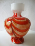 ART OPALINE FLORENCE VASE ITALY DESING 1970