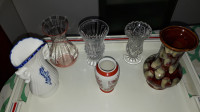 Lot 6 raznih manjih vaza