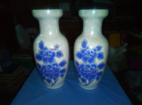 Predivne velike kineske vaze oko 28cm visine - 2 komada - 2001. godina