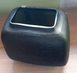 Staklena vaza Natuzzi, nova