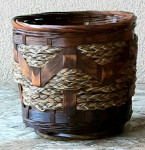 Lakirane drvene tegle za cvijeće (4 komada)