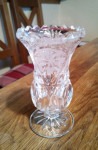Vintage manja kristalna vazica