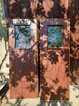 Drvena dvokrilna vrata