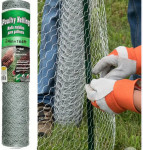 Fleksibilna mrežasta ograda za kokošinjac – 25 m duljine