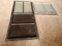 metalna vrata sa prozorom