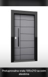 Protuprovalna vrata 105x210