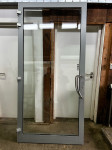 Vrata aluminijska s okvirom 125x241cm