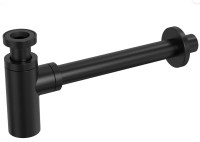 Novo - Donji dio sifona za umivaonik Voxort Elegant, crni, mesing