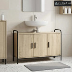 Kupaonski ormar Hrast sonoma 95 x 34 x 61 cm Konstruirano drvo - Hrast
