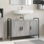 Kupaonski ormar Siva Sonoma 95 x 34 x 61 cm Konstruirano drvo - Siva S