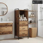 Kupaonski ormar Staro drvo 40 x 36 x 109,5 cm Konstruirano drvo - Star