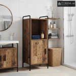 Kupaonski ormar Staro drvo 40 x 36 x 99,5 cm Konstruirano drvo - Staro