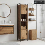 Kupaonski ormar Staro drvo 46 x 36 x 181 cm Konstruirano drvo - Staro