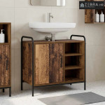 Kupaonski ormar Staro drvo 65,5 x 34 x 61 cm Konstruirano drvo - Staro