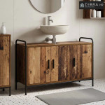 Kupaonski ormar Staro drvo 95 x 34 x 61 cm Konstruirano drvo - Staro d